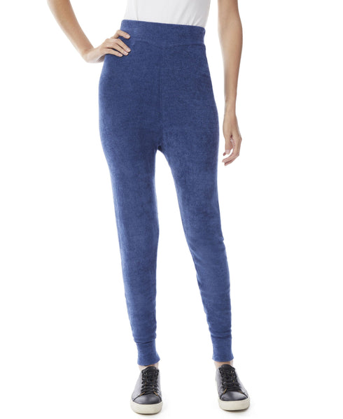 Womens Chenille Jogger Pants